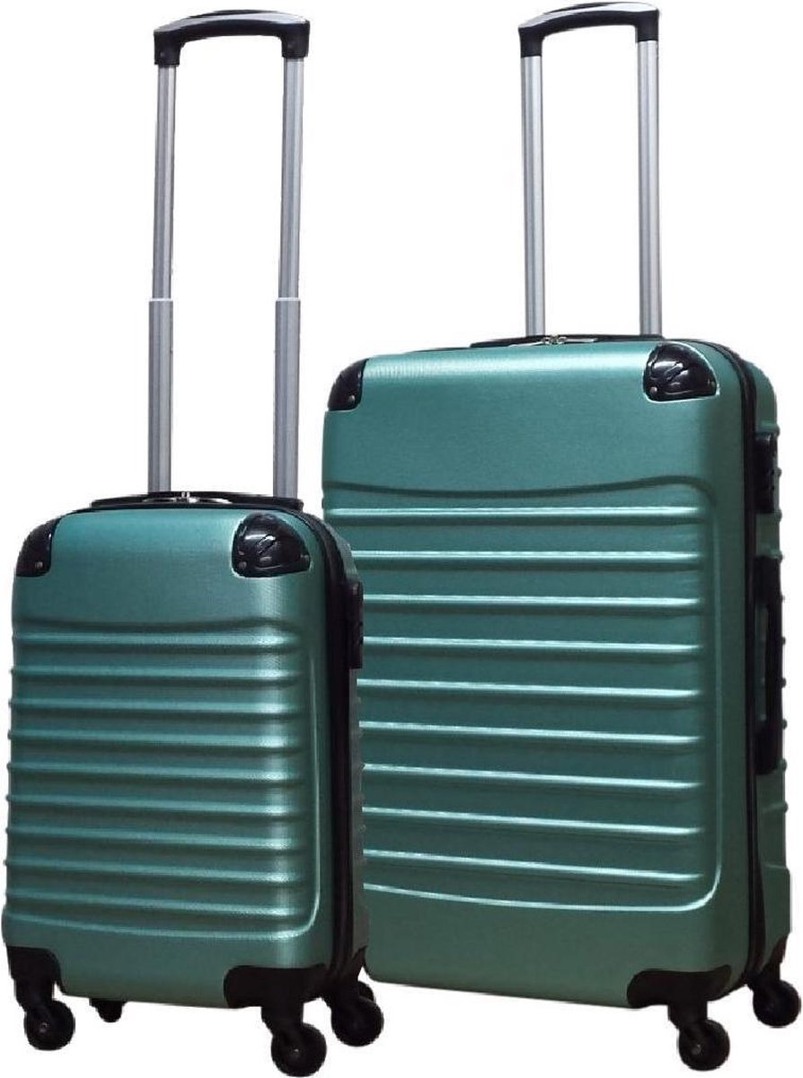 Ensemble de 2 valises rigides ABS unisexe
