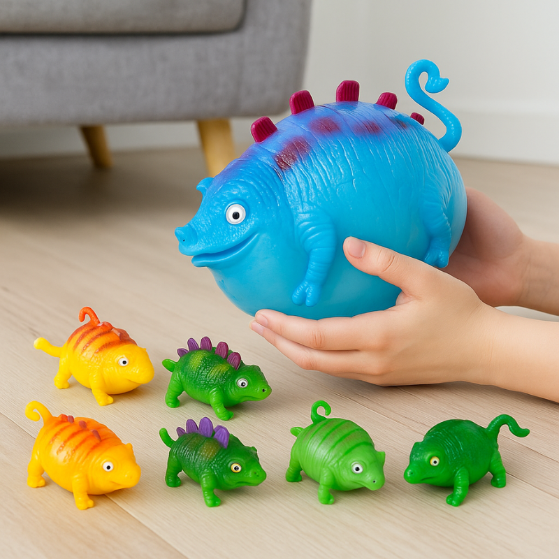 Ensemble de ballons dinosaures gonflables pour enfants
