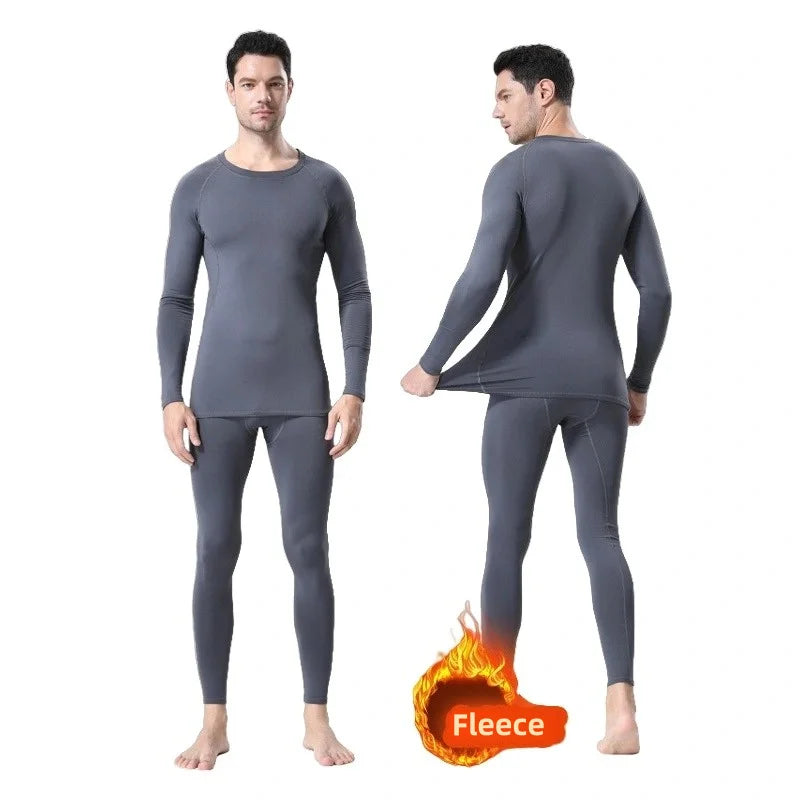 Ensemble de compression thermique en laine pour homme – Séchage rapide
