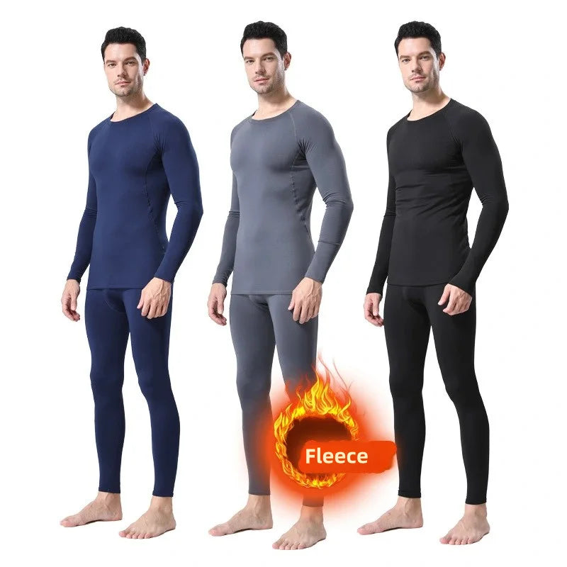 Ensemble de compression thermique en laine pour homme – Séchage rapide
