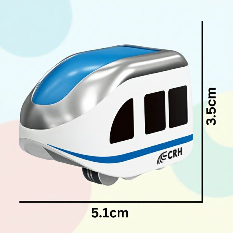 Ensemble de construction de circuit magnétique anti-gravité pour enfants avec train électrique