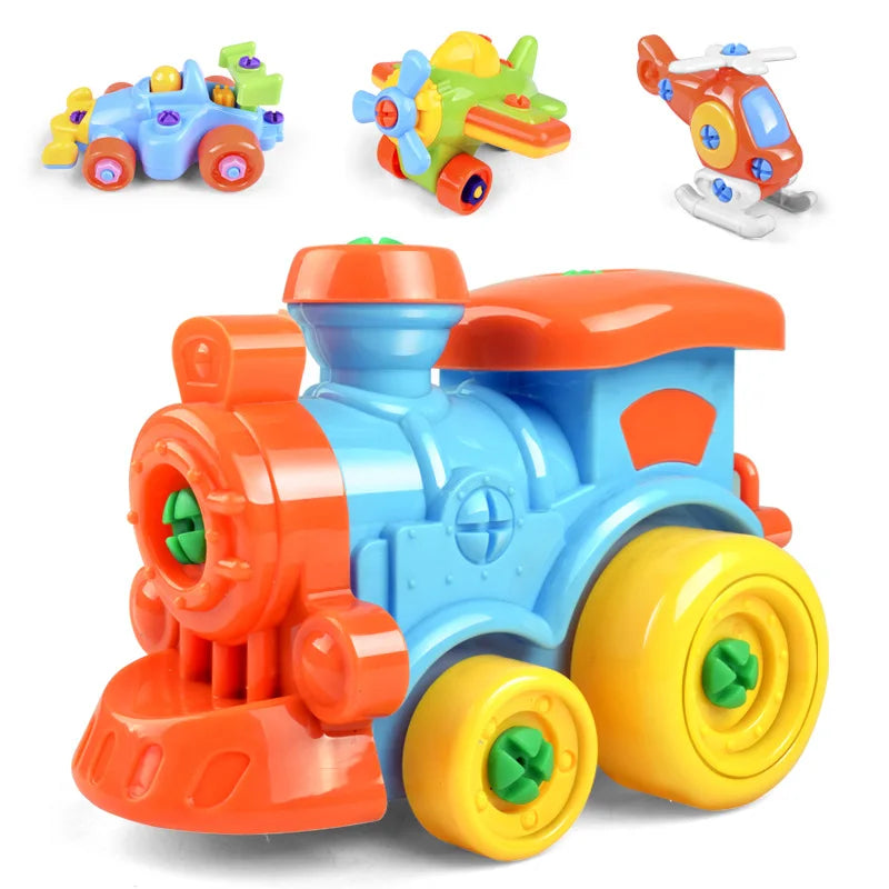 Ensemble de construction de véhicule pour enfants - Voiture jouet à assembler et conduire Jeu de vis