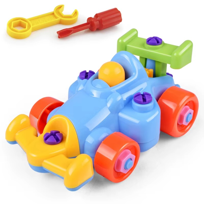 Ensemble de construction de véhicule pour enfants - Voiture jouet à assembler et conduire Jeu de vis