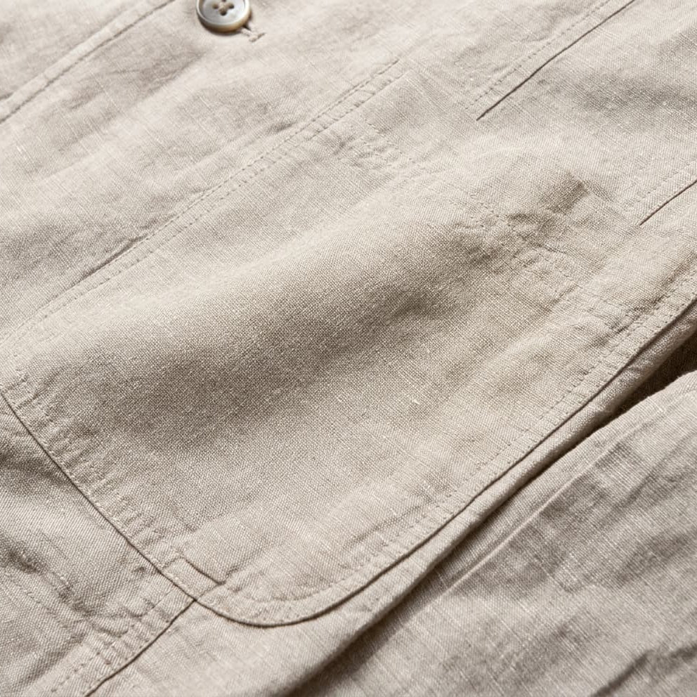 Ensemble de costume blanc lin