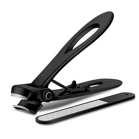 Ensemble de coupe-ongles professionnels pour ongles épais, ergonomique en acier haute performance