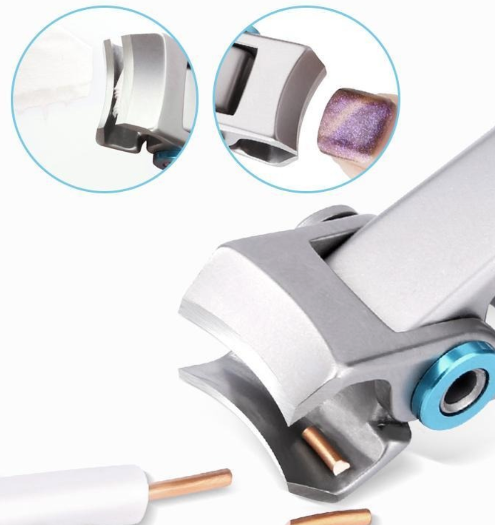 Ensemble de coupe-ongles professionnels pour ongles épais, ergonomique en acier haute performance