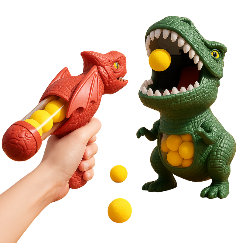 Ensemble de jeu dinosaure avec pistolet pour enfants