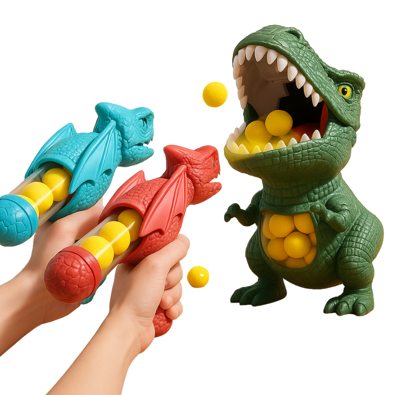 Ensemble de jeu dinosaure avec pistolet pour enfants