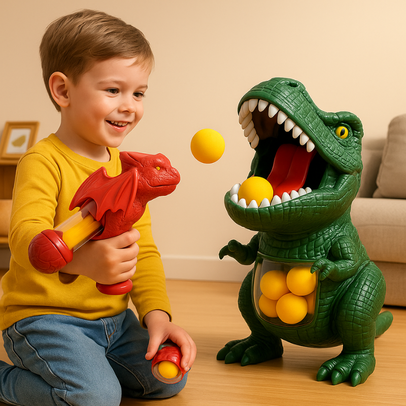 Ensemble de jeu dinosaure avec pistolet pour enfants
