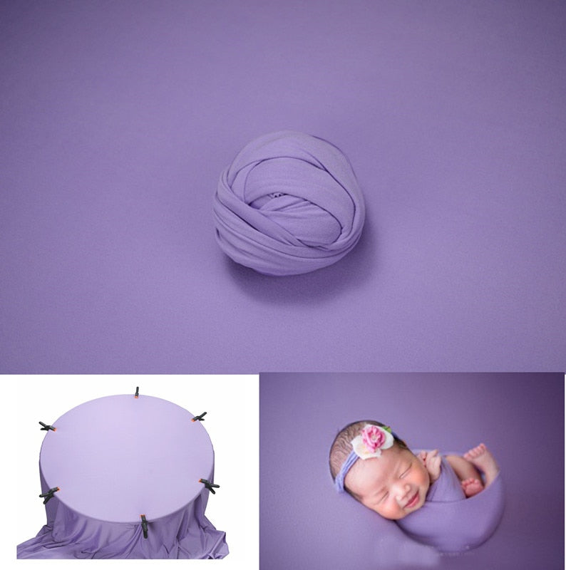 Ensemble de mousseline et toiles de fond pour séance photo bébé