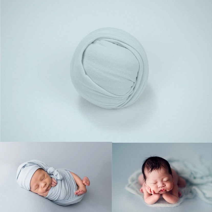 Ensemble de mousseline et toiles de fond pour séance photo bébé