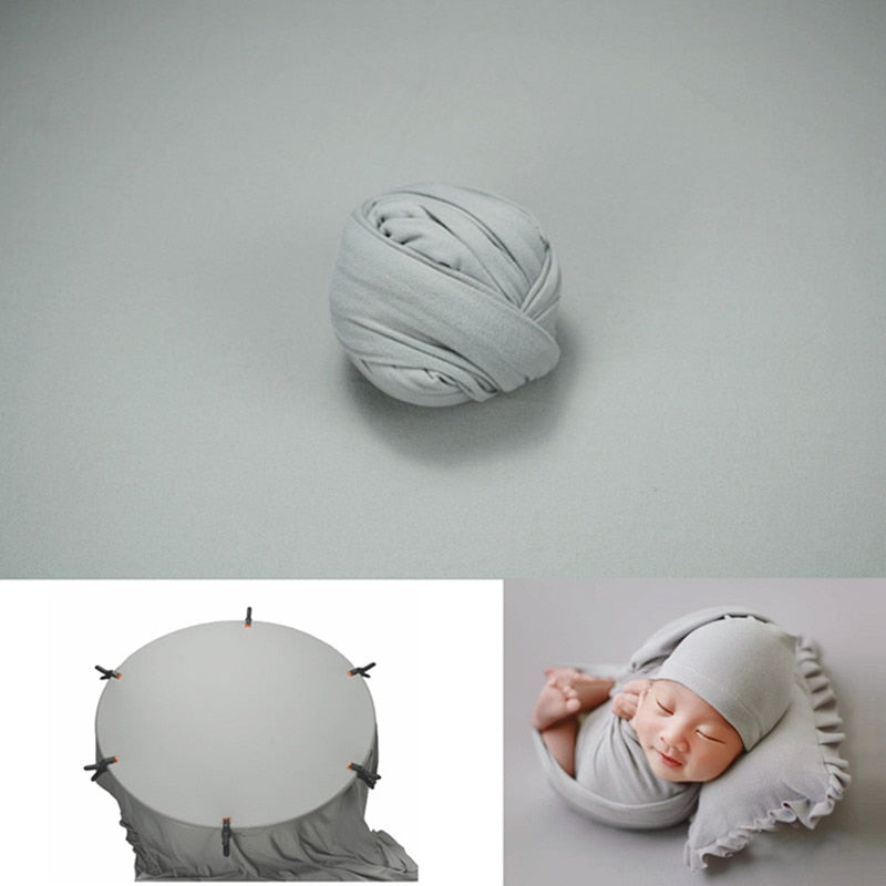 Ensemble de mousseline et toiles de fond pour séance photo bébé