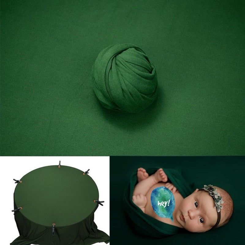 Ensemble de mousseline et toiles de fond pour séance photo bébé