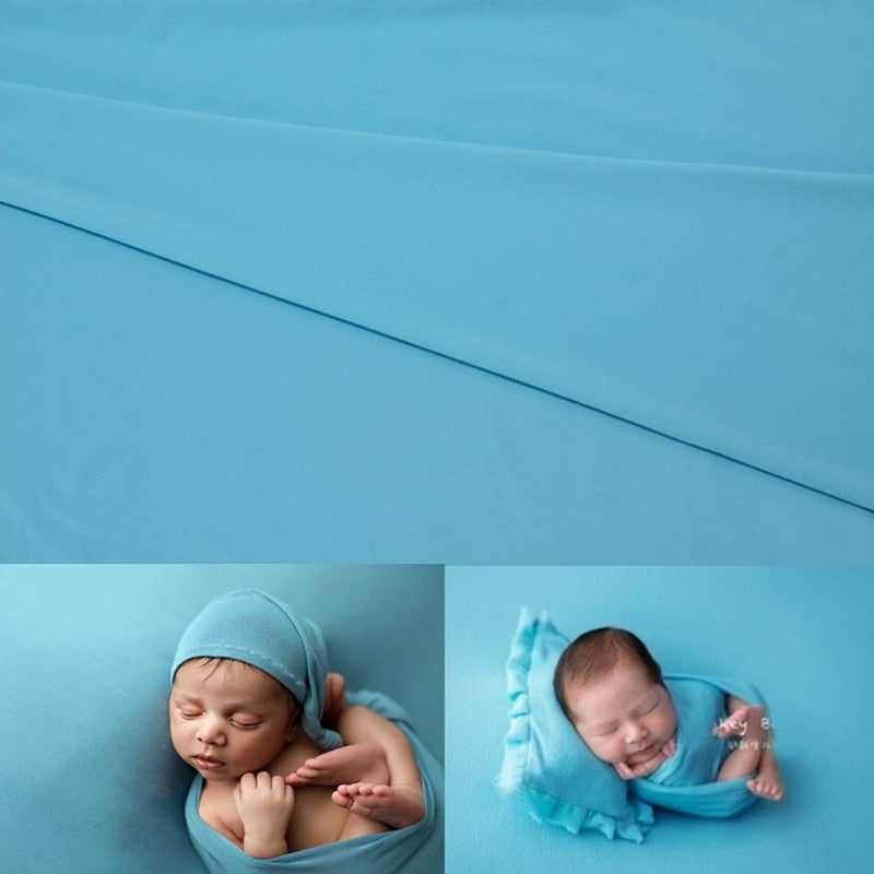 Ensemble de mousseline et toiles de fond pour séance photo bébé