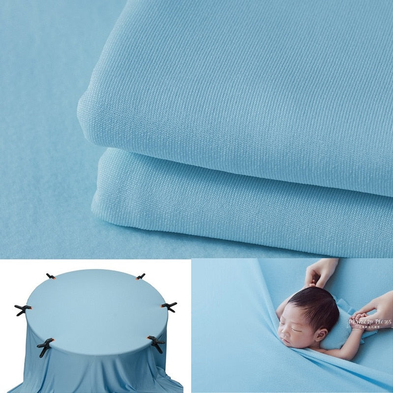 Ensemble de mousseline et toiles de fond pour séance photo bébé