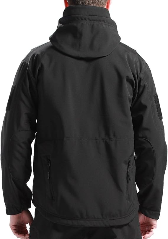 Ensemble de plein air imperméable et coupe-vent avec doublure polaire et six poches