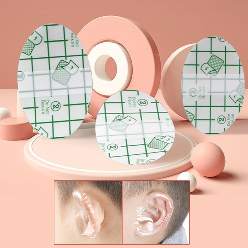 Ensemble de protections d'oreilles jetables et imperméables pour la natation