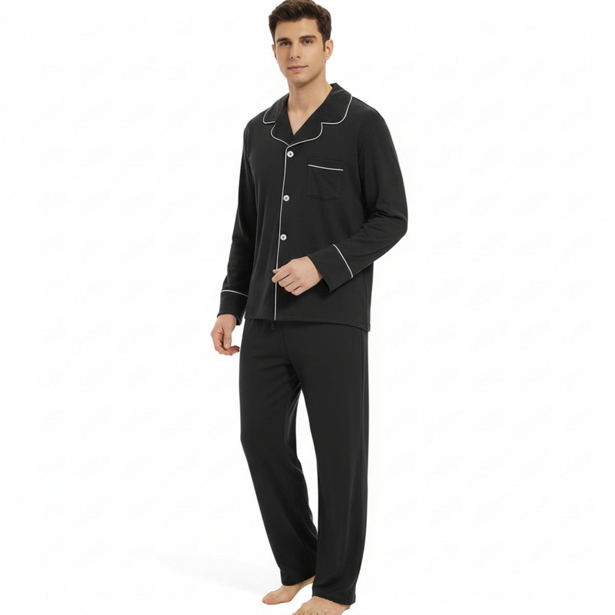 Ensemble de pyjama pour homme de style classique