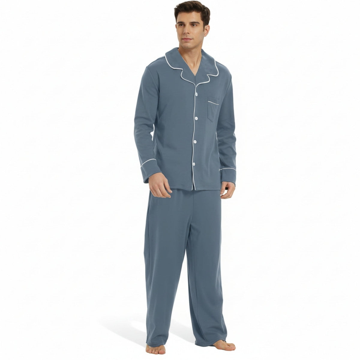 Ensemble de pyjama pour homme de style classique