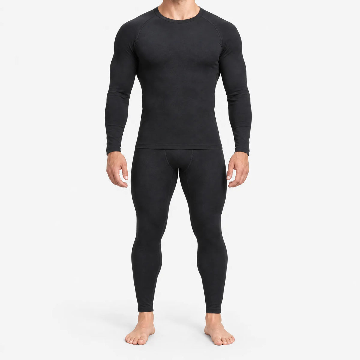 Ensemble de sous-vêtements thermiques pour homme