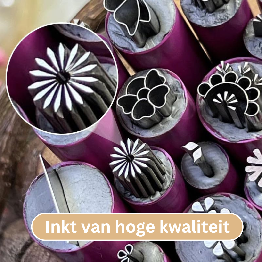 Ensemble de stylos tampons pour nail art