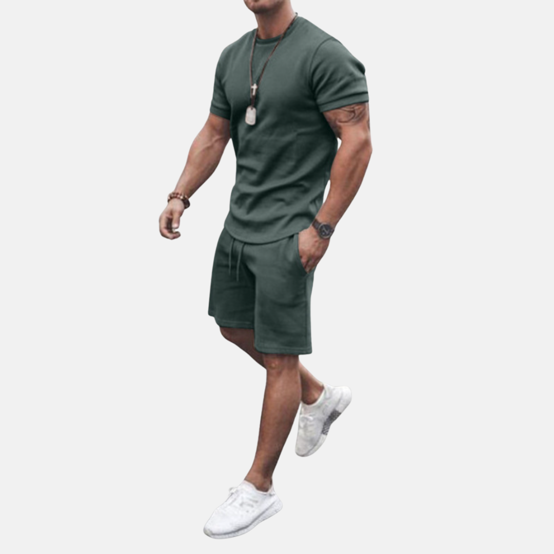 Ensemble décontracté deux pièces pour homme