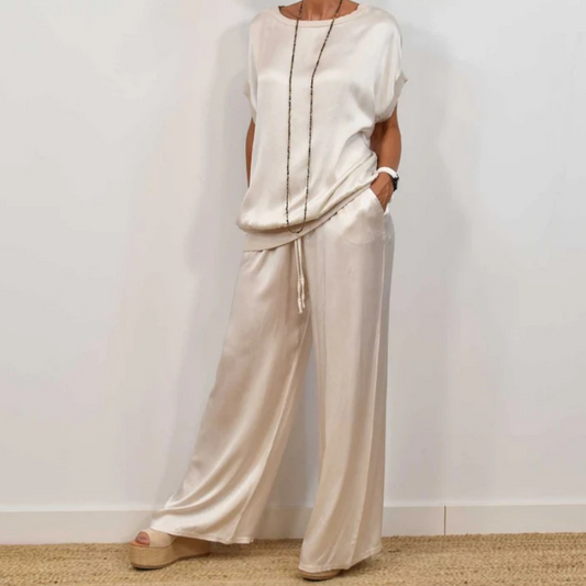 Ensemble deux pièces coupe ample pour femme