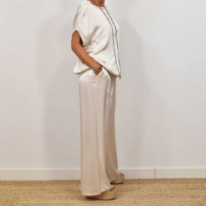 Ensemble deux pièces coupe ample pour femme