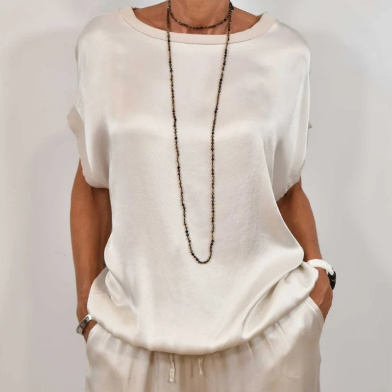 Ensemble deux pièces coupe ample pour femme