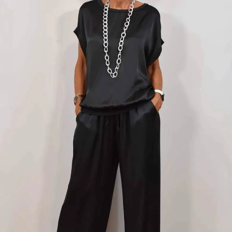 Ensemble deux pièces coupe ample pour femme