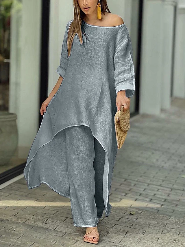 Ensemble deux pièces léger pour femme