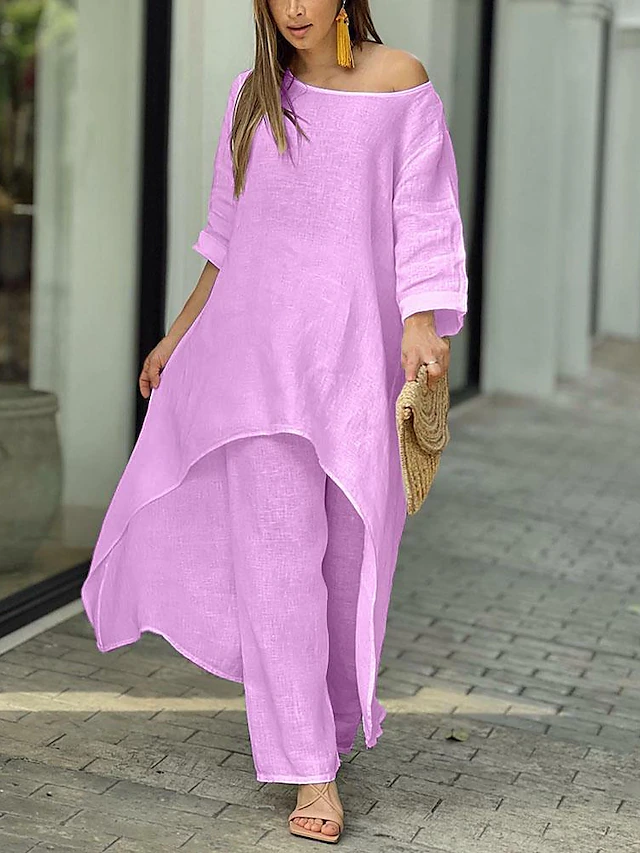 Ensemble deux pièces léger pour femme