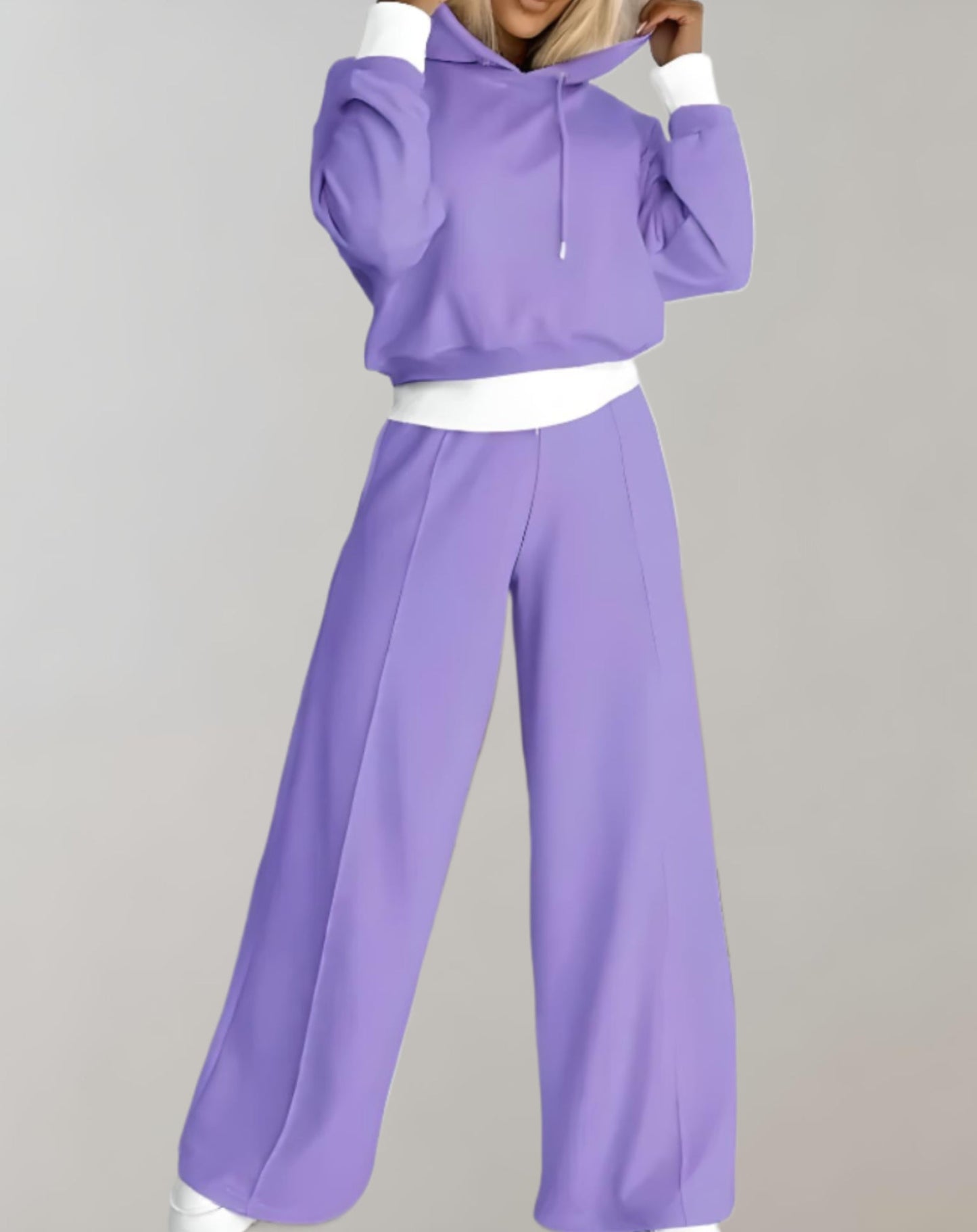 Ensemble deux pièces - Pull et pantalon large