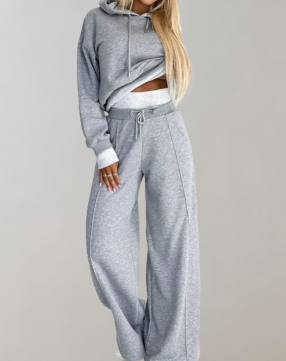 Ensemble deux pièces - Pull et pantalon large