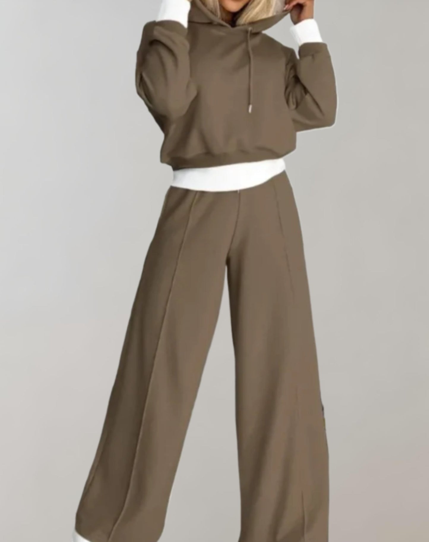 Ensemble deux pièces - Pull et pantalon large