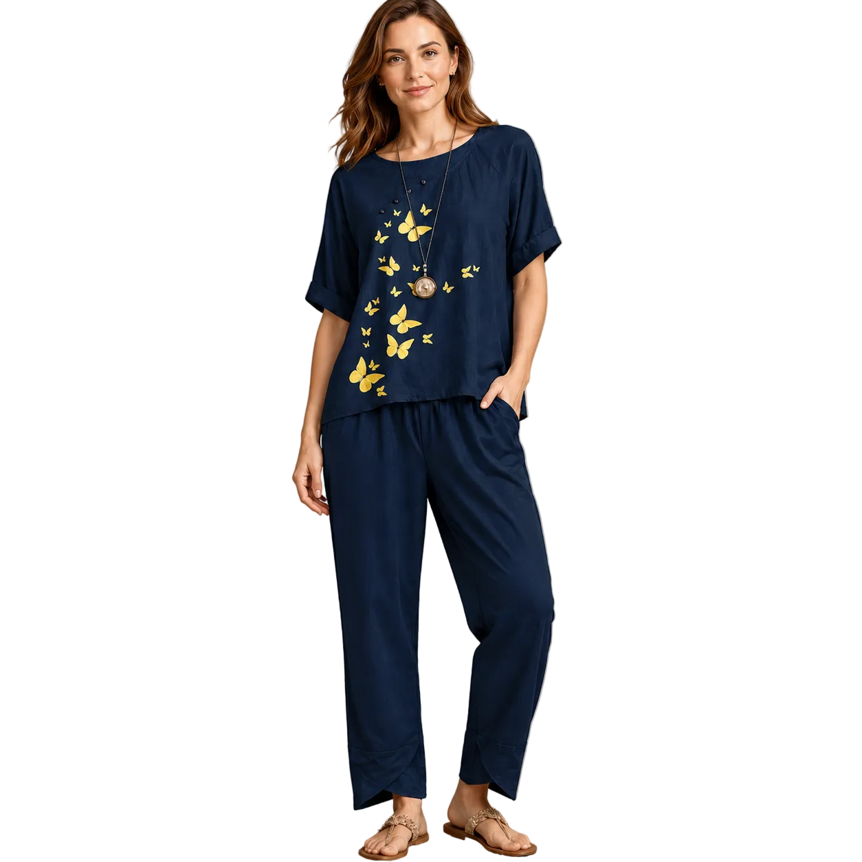 Ensemble femme en coton chic et confortable