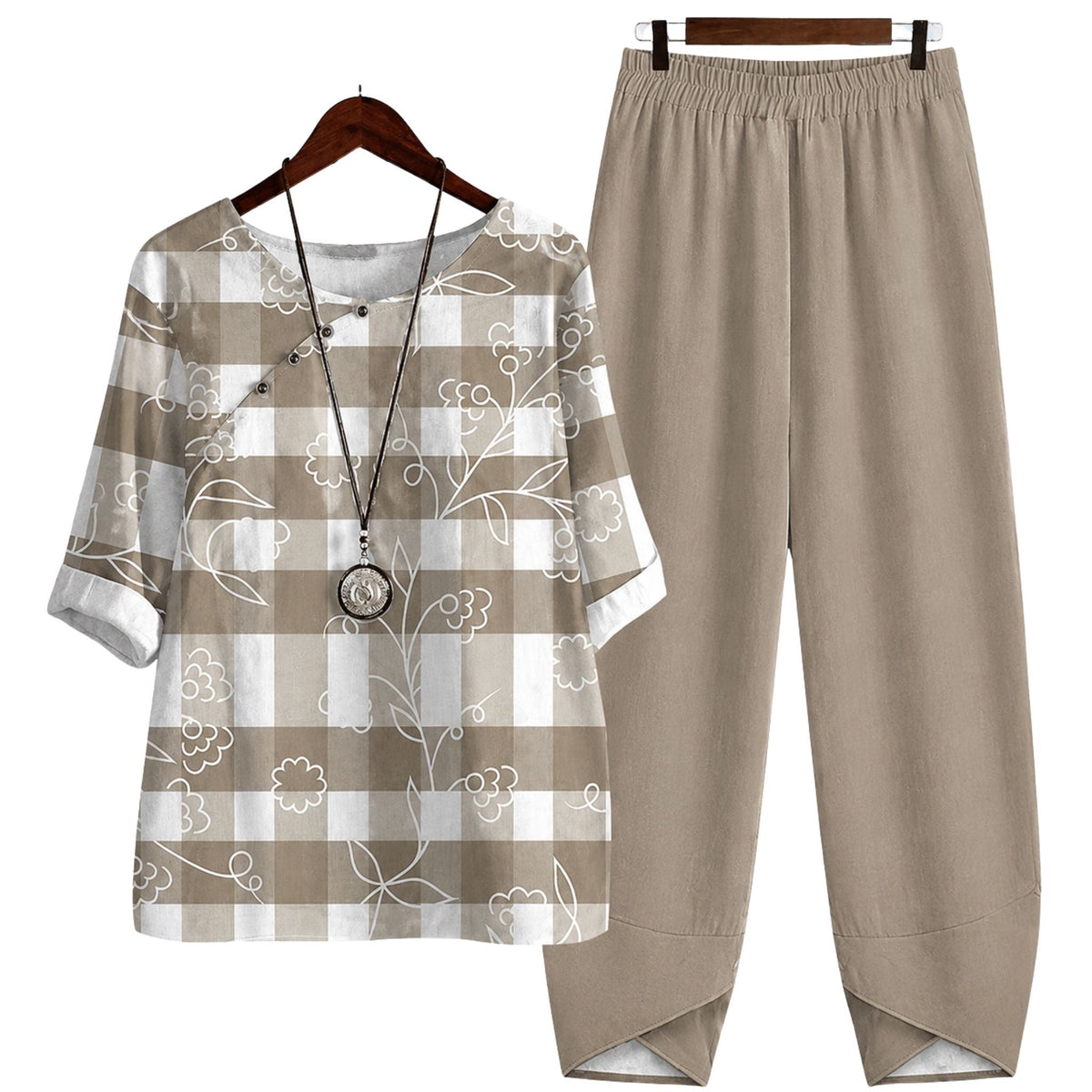 Ensemble femme en coton chic et confortable