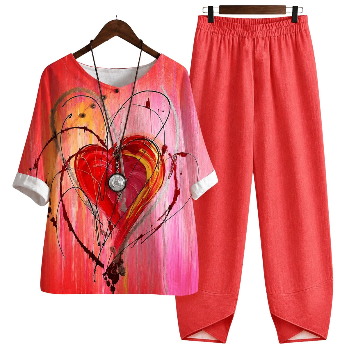 Ensemble femme en coton chic et confortable