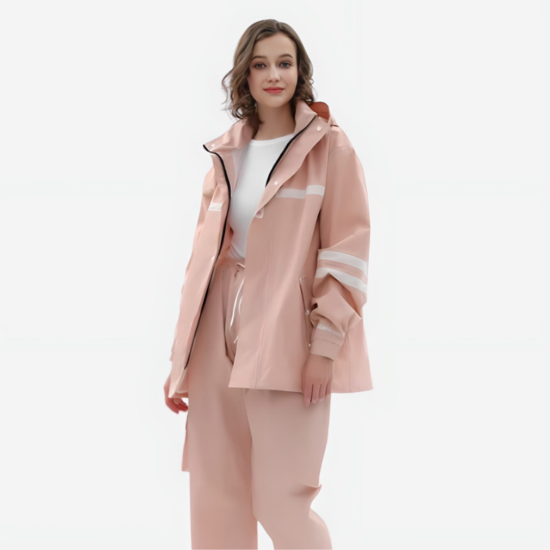 Ensemble imperméable pour femme - imperméable, léger et respirant