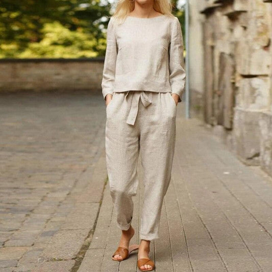 Ensemble pantalon ample pour femme