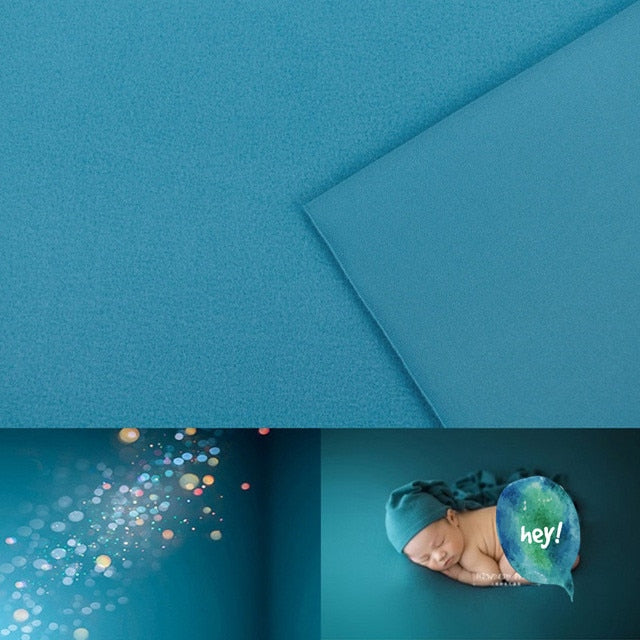 Ensemble photographique pour nouveau-né avec voile et couverture