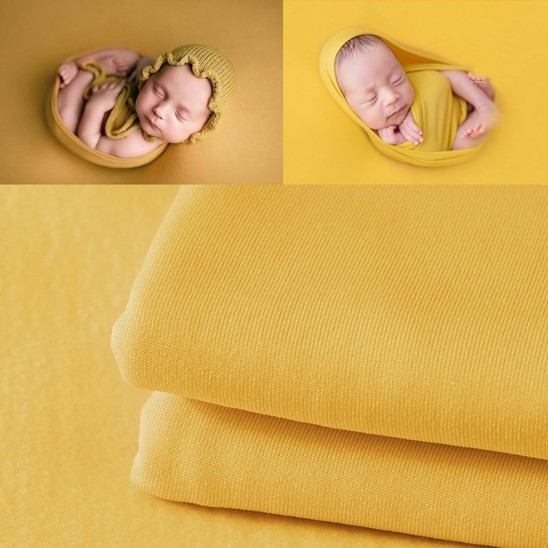 Ensemble photographique pour nouveau-né avec voile et couverture