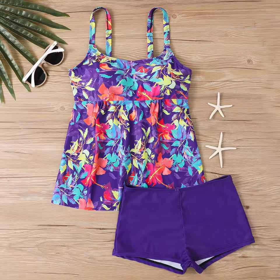 Ensemble tankini deux pièces pour femme | été