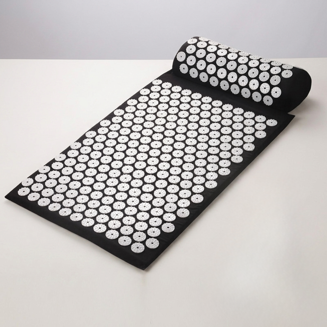 Ensemble tapis d'acupression thérapeutique