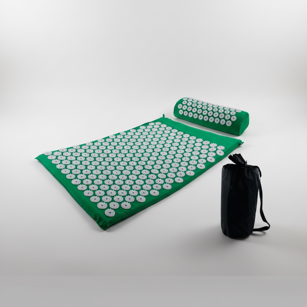 Ensemble tapis d'acupression thérapeutique