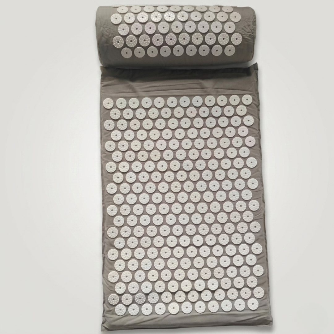 Ensemble tapis d'acupression thérapeutique