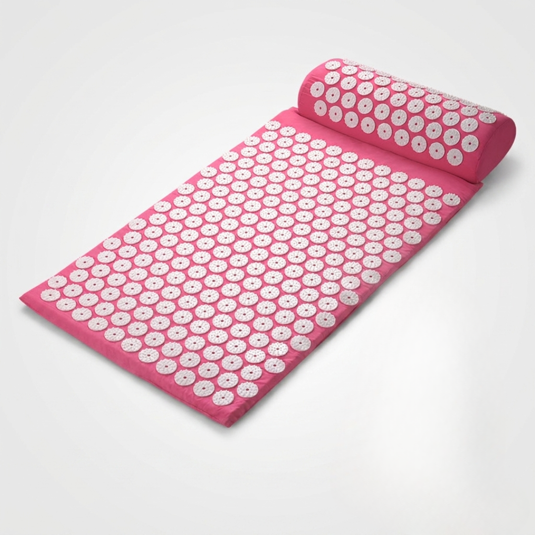 Ensemble tapis d'acupression thérapeutique