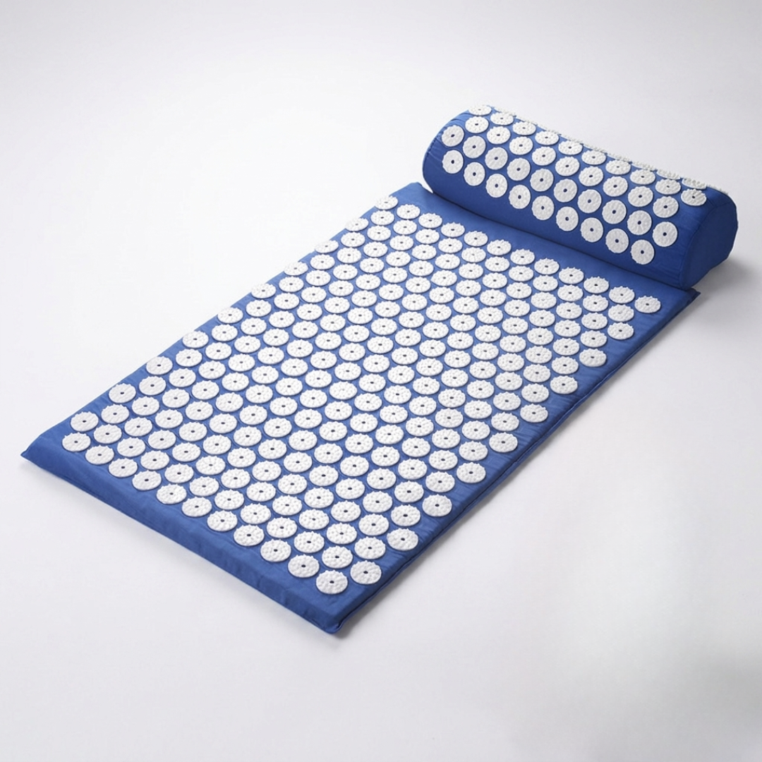 Ensemble tapis d'acupression thérapeutique