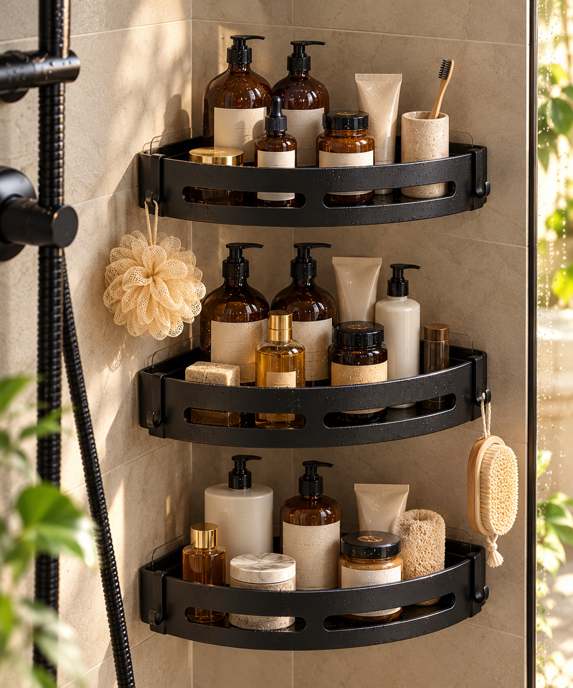 Étagère de douche