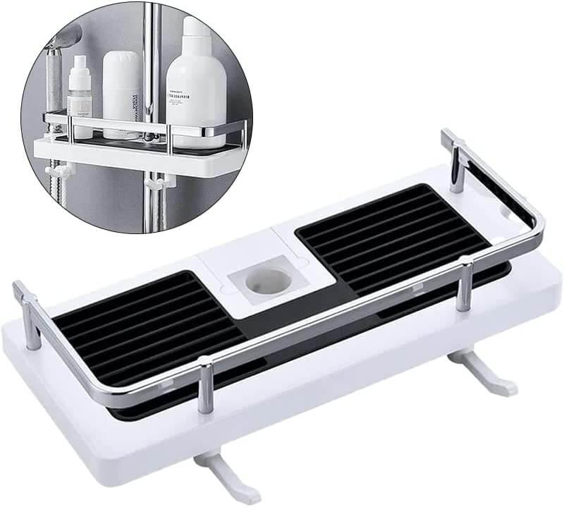 Étagère de rangement et d'organisation pour salle de bain